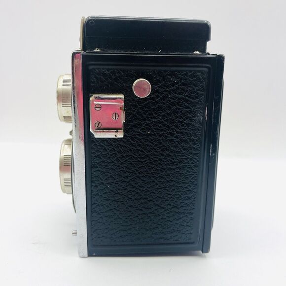 VTG 1940s Box Camera Halina Prefect Senior Photography Hakings Double TLR Reflex - Picture 5 of 8